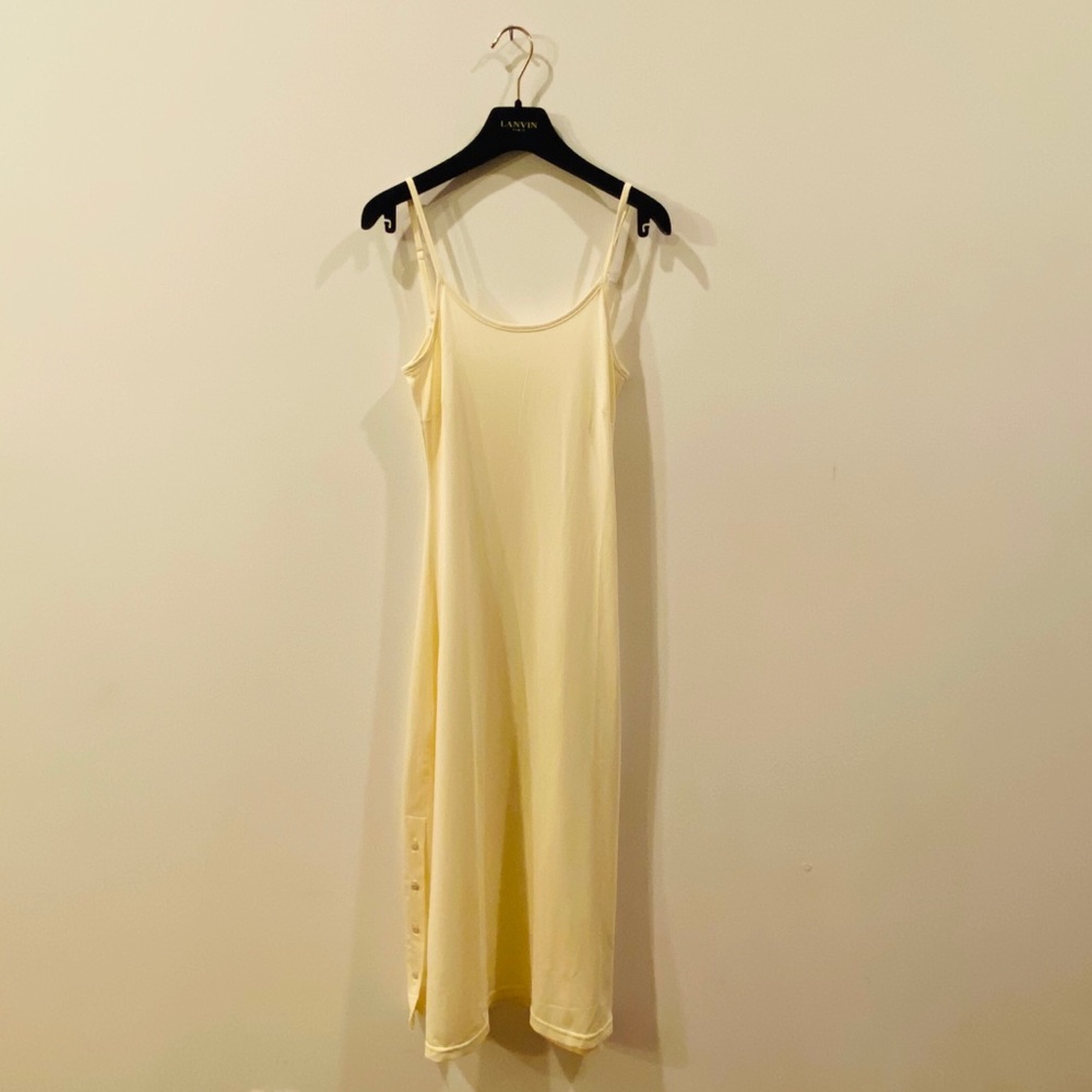 Cream Slip Dress